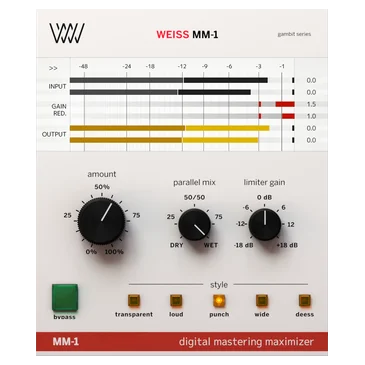 Weiss MM-1 Mastering Maximizer