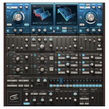 Codex Wavetable Synth