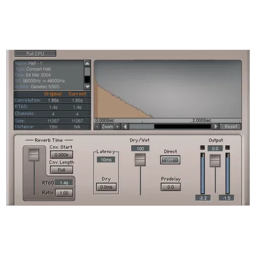 IR-L Convolution Reverb